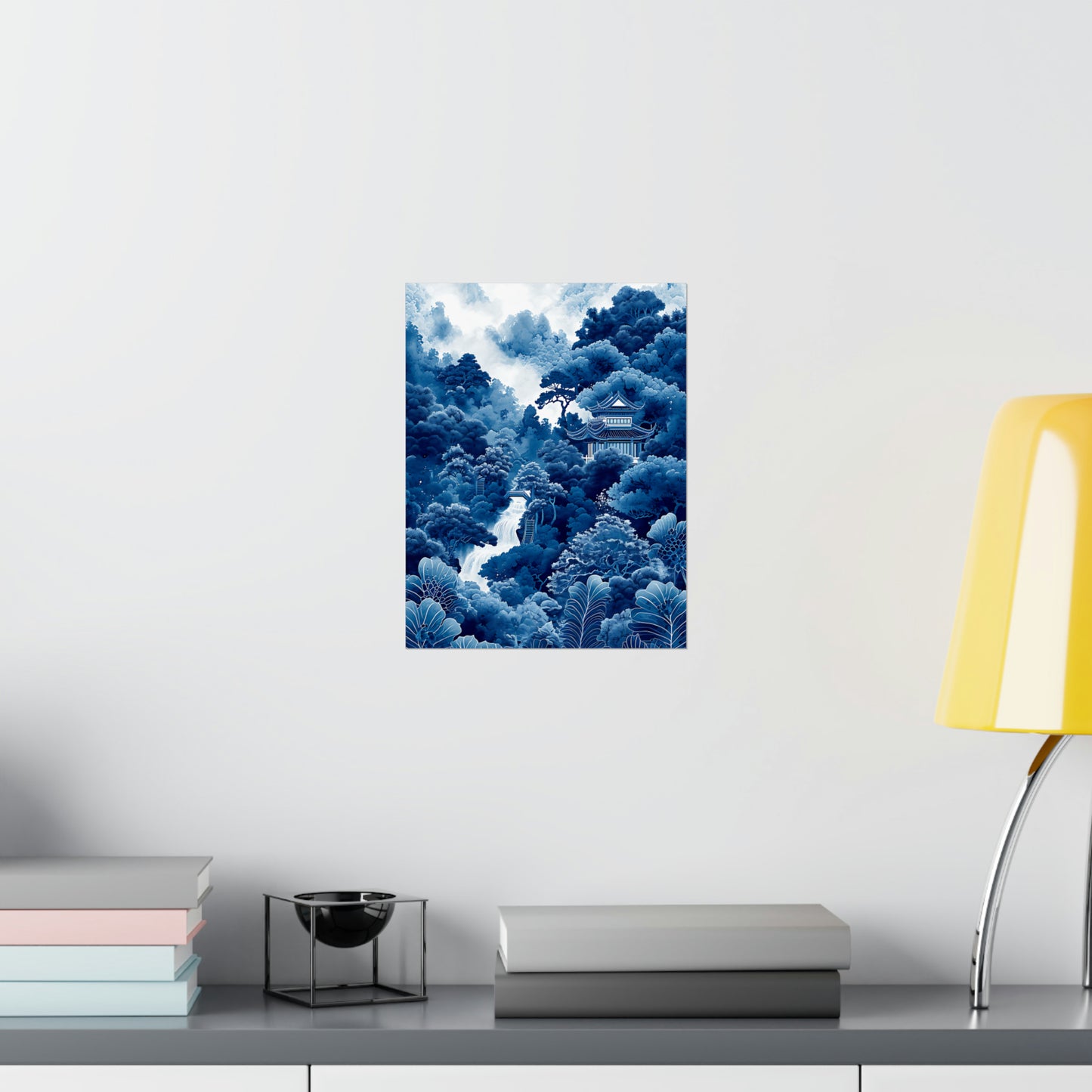 Blue Mountains 2 Matte Vertical Poster