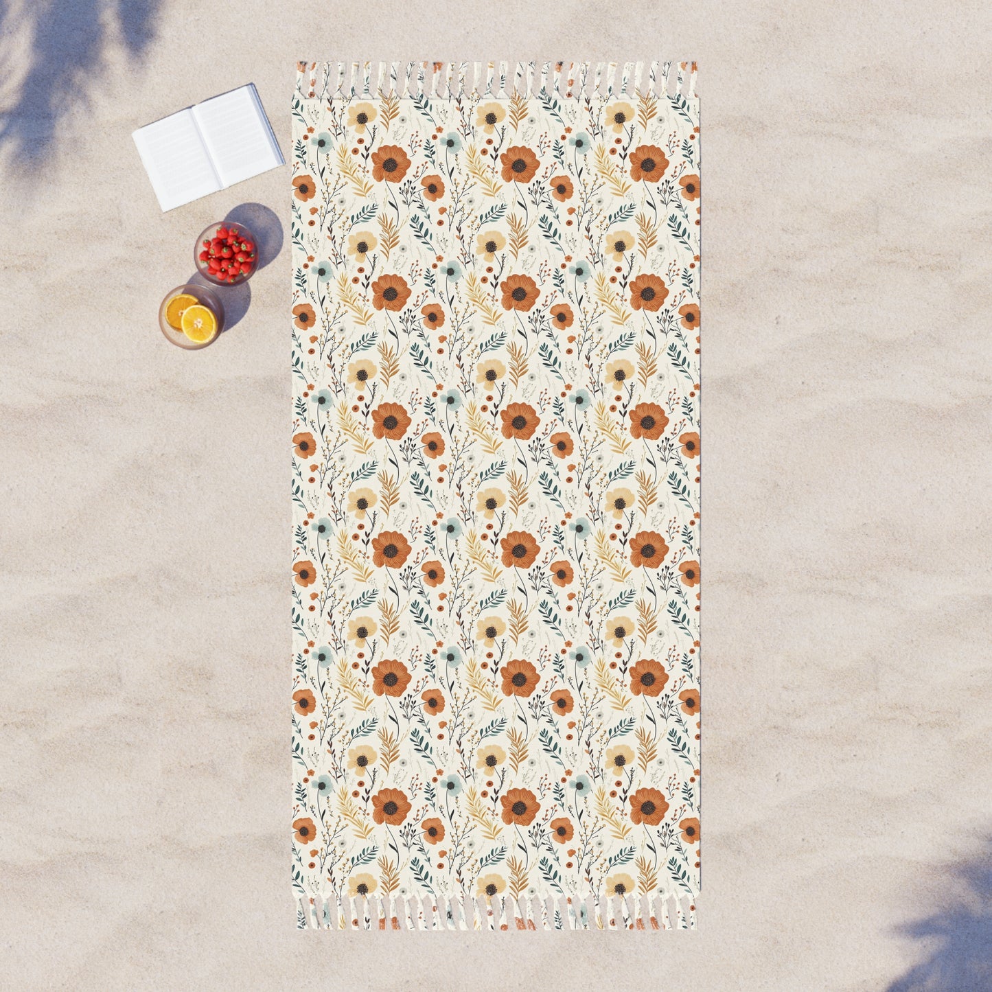 Floral All Over Boho Beach Cloth