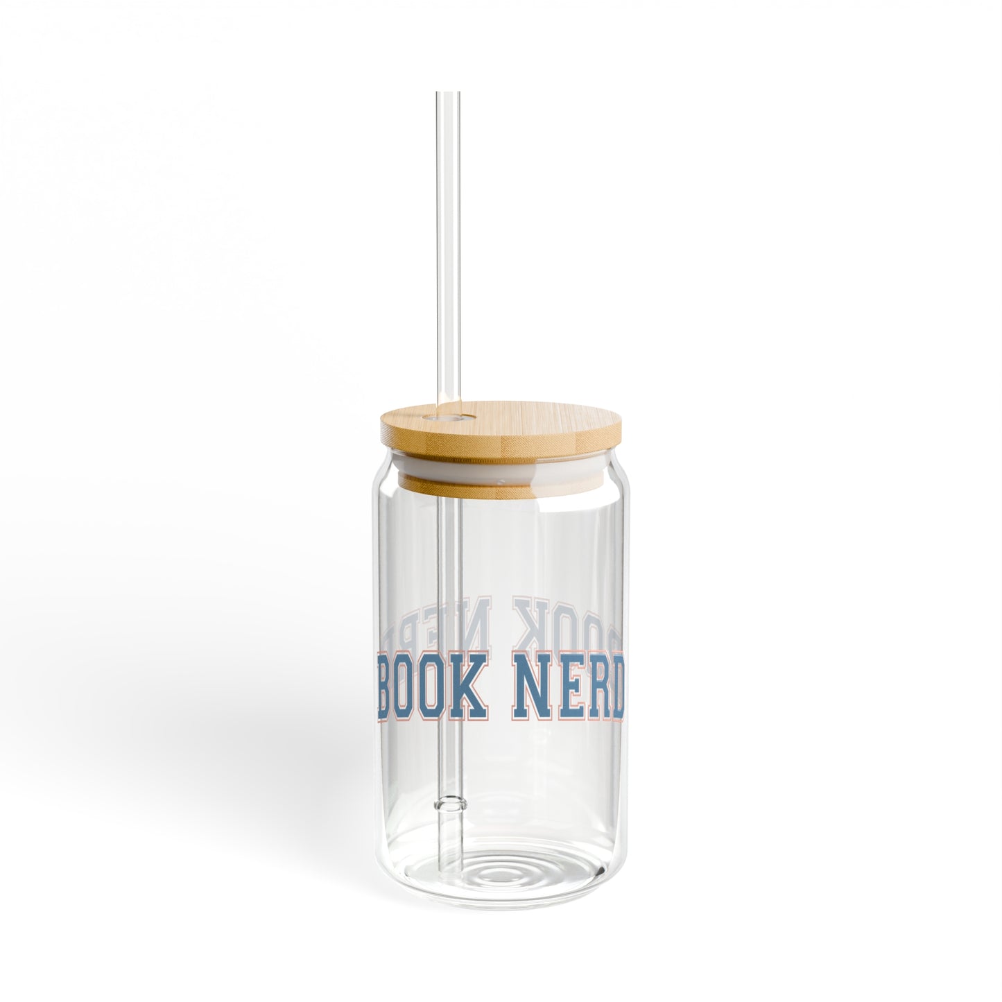 Book Nerd Sipper Glass, 16oz