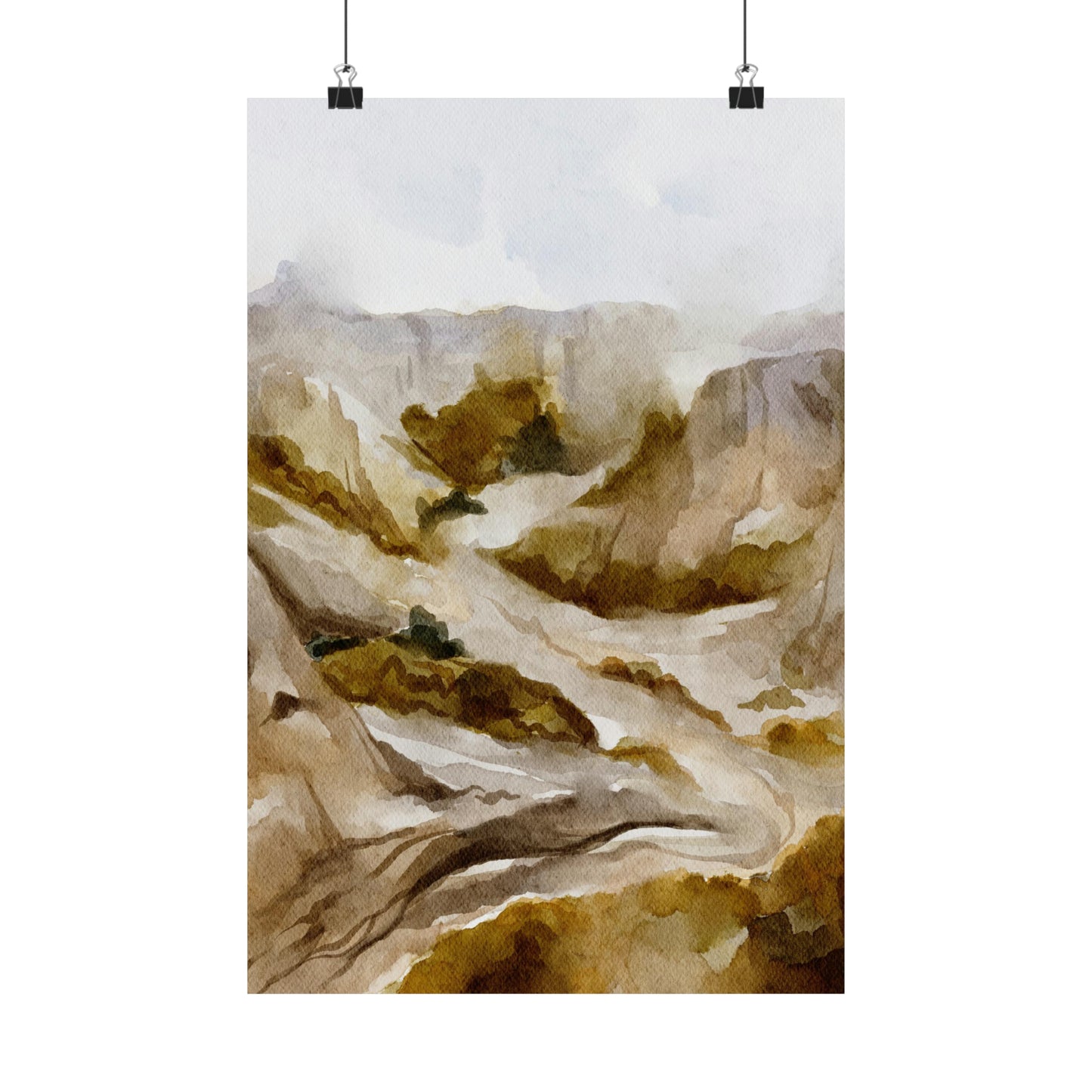 March Landscape Matte Vertical Poster