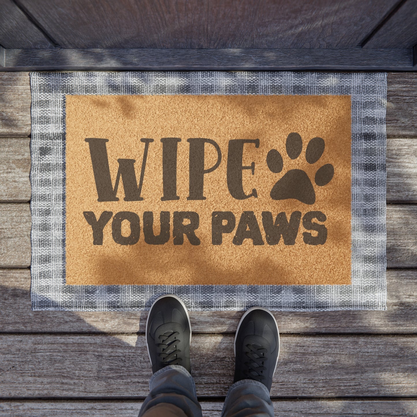 Wipe Your Paws Doormat