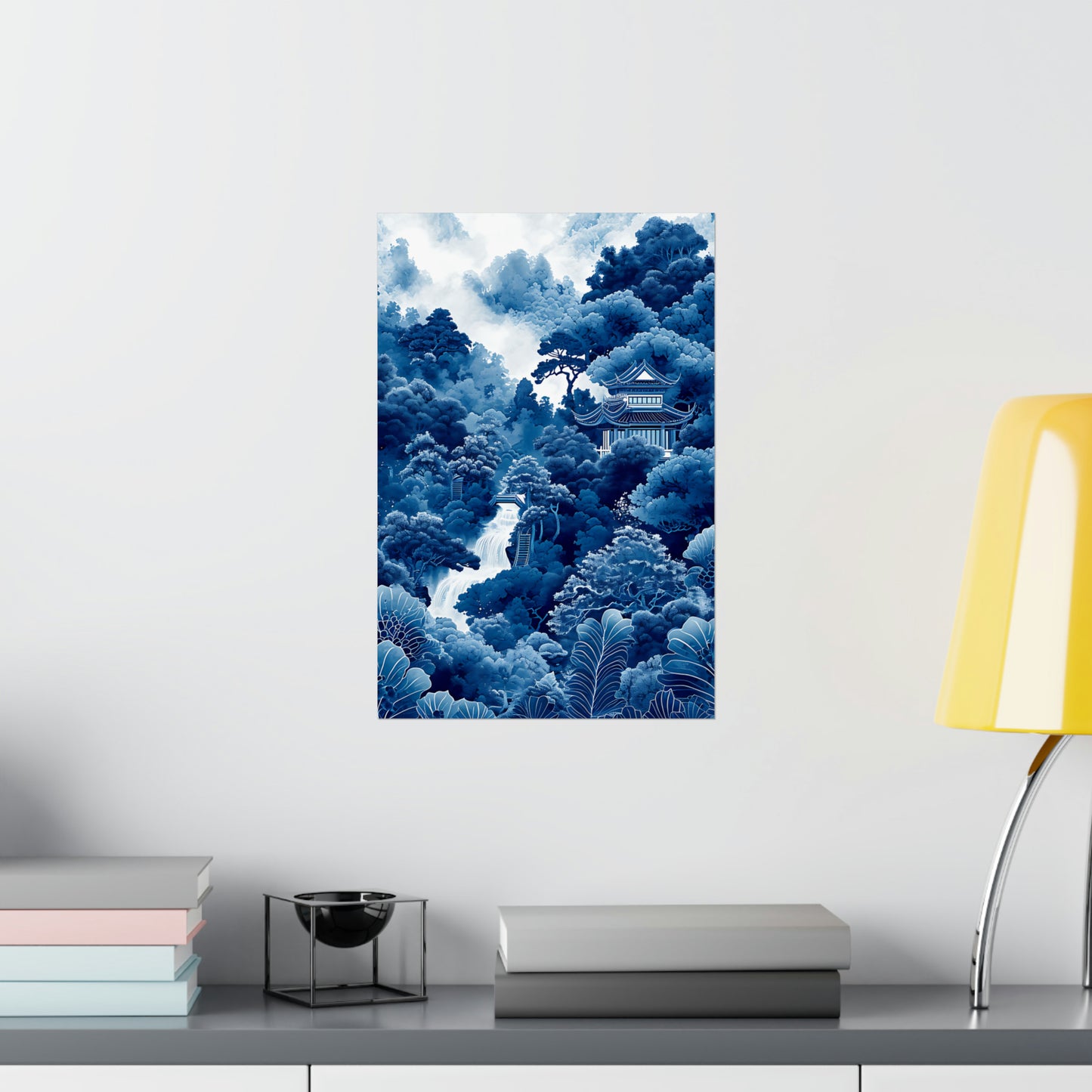 Blue Mountains 2 Matte Vertical Poster