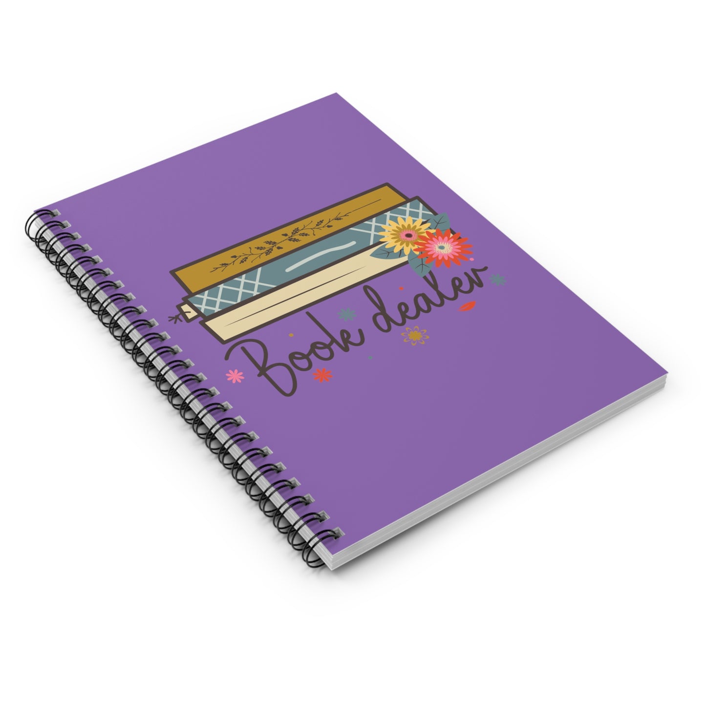 Book Dealer Spiral Notebook - Ruled Line