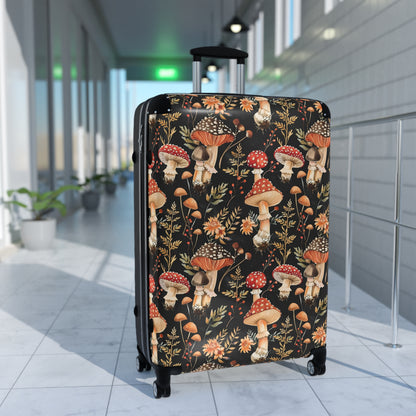 Red Mushroom Suitcase