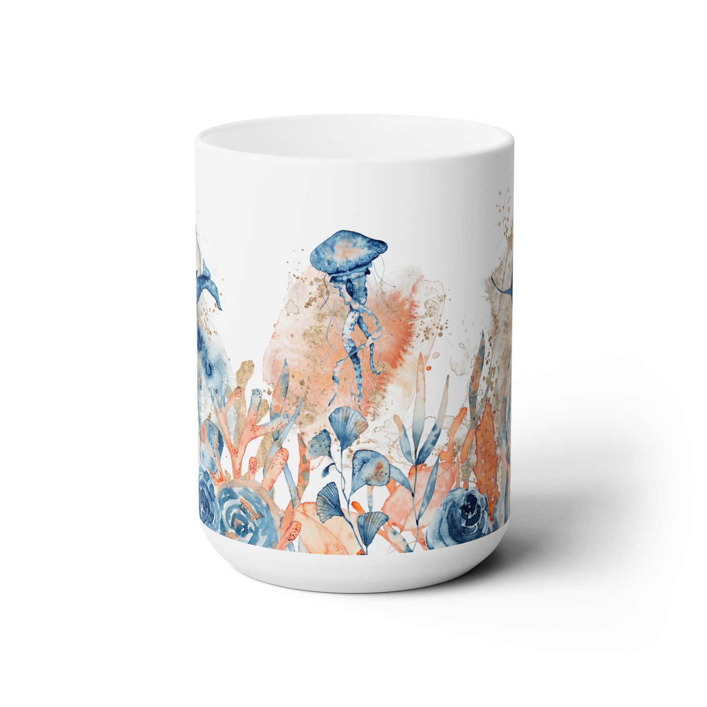 Underwater Sea Ceramic Mug 15oz