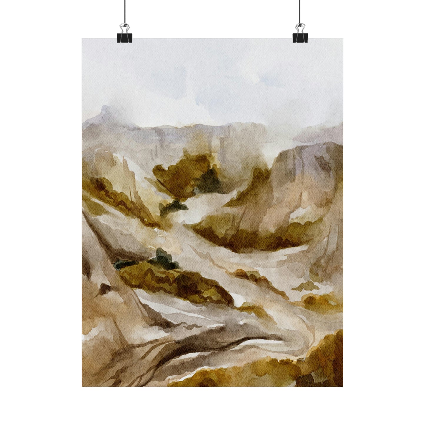 March Landscape Matte Vertical Poster