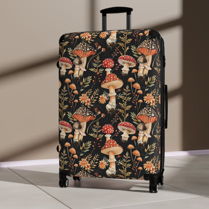 Red Mushroom Suitcase