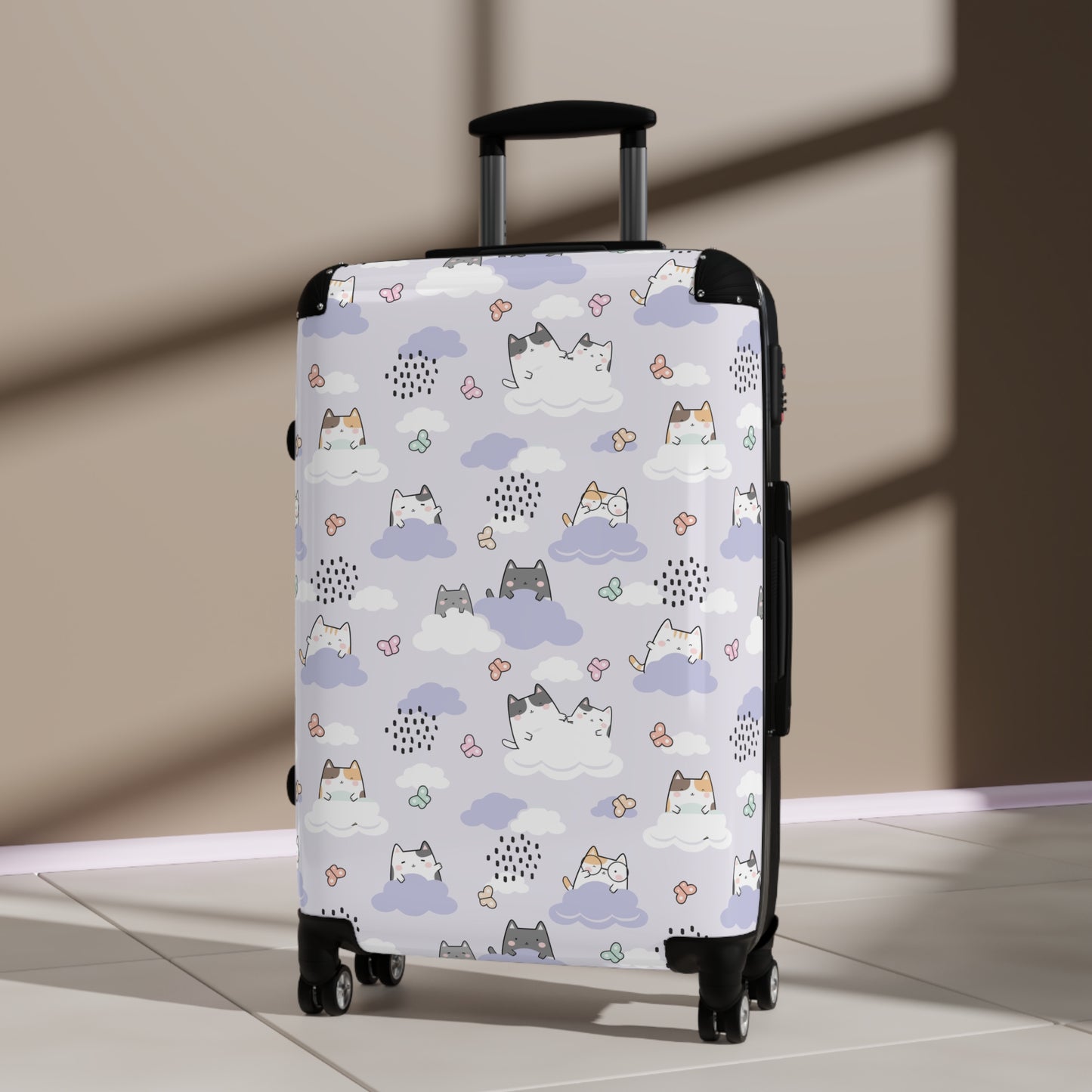 Cat Clouds Suitcase