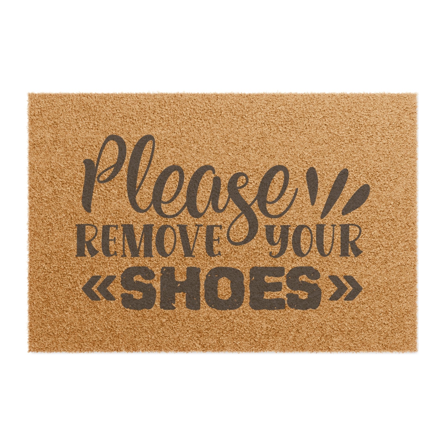 Please Remove Your Shoes Doormat