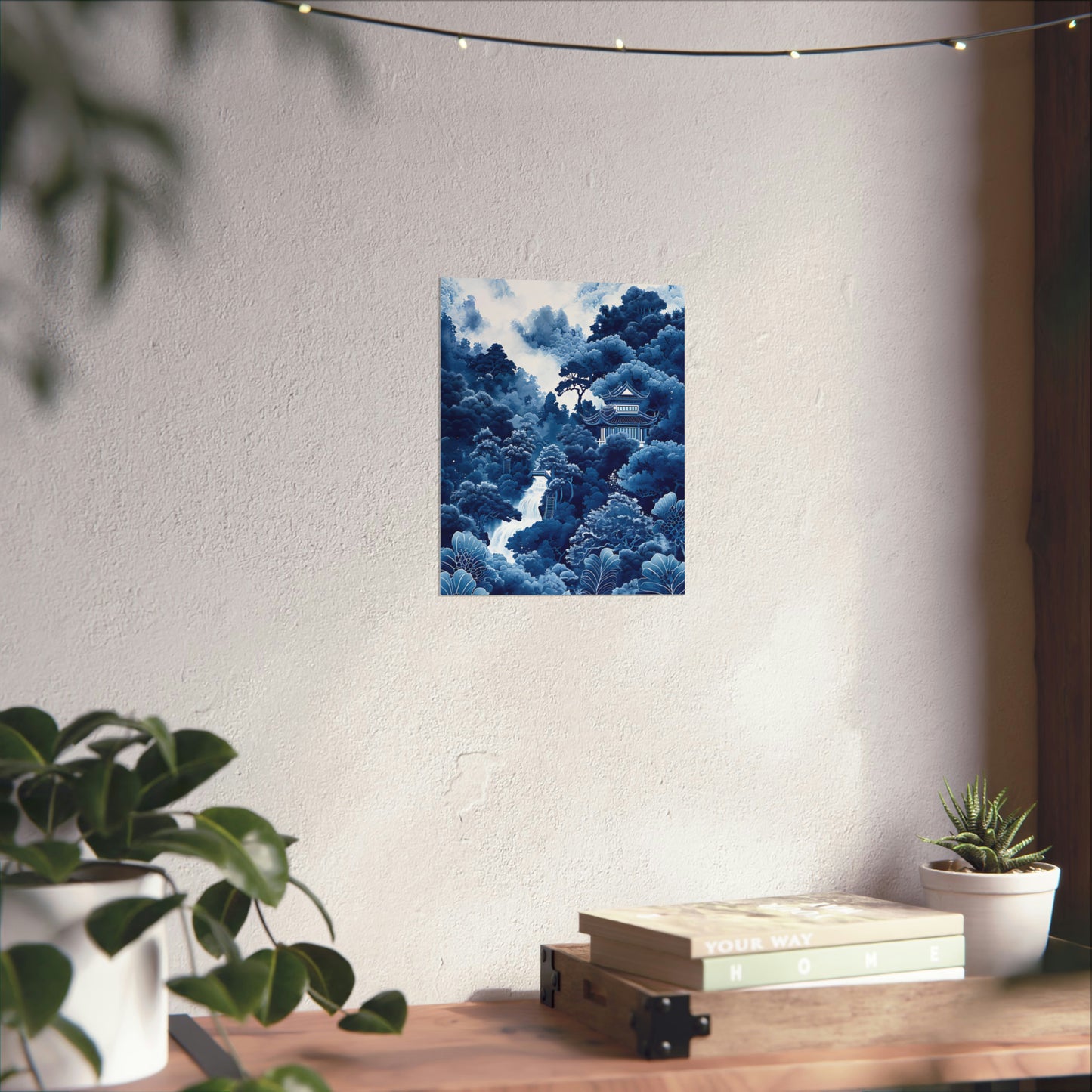 Blue Mountains 2 Matte Vertical Poster