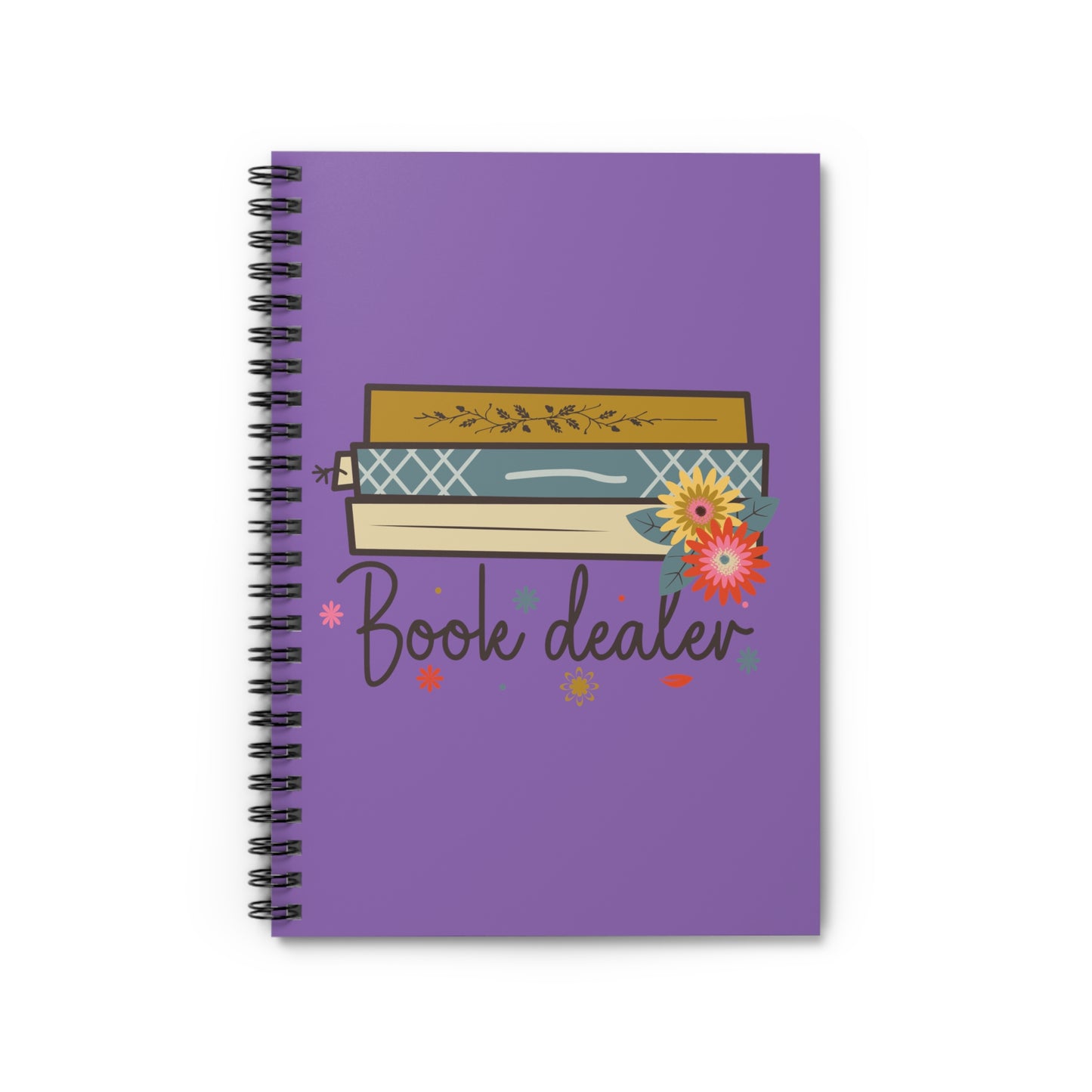 Book Dealer Spiral Notebook - Ruled Line