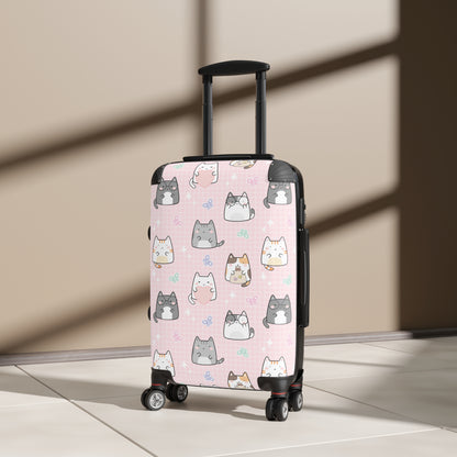 Pink Cats Suitcase