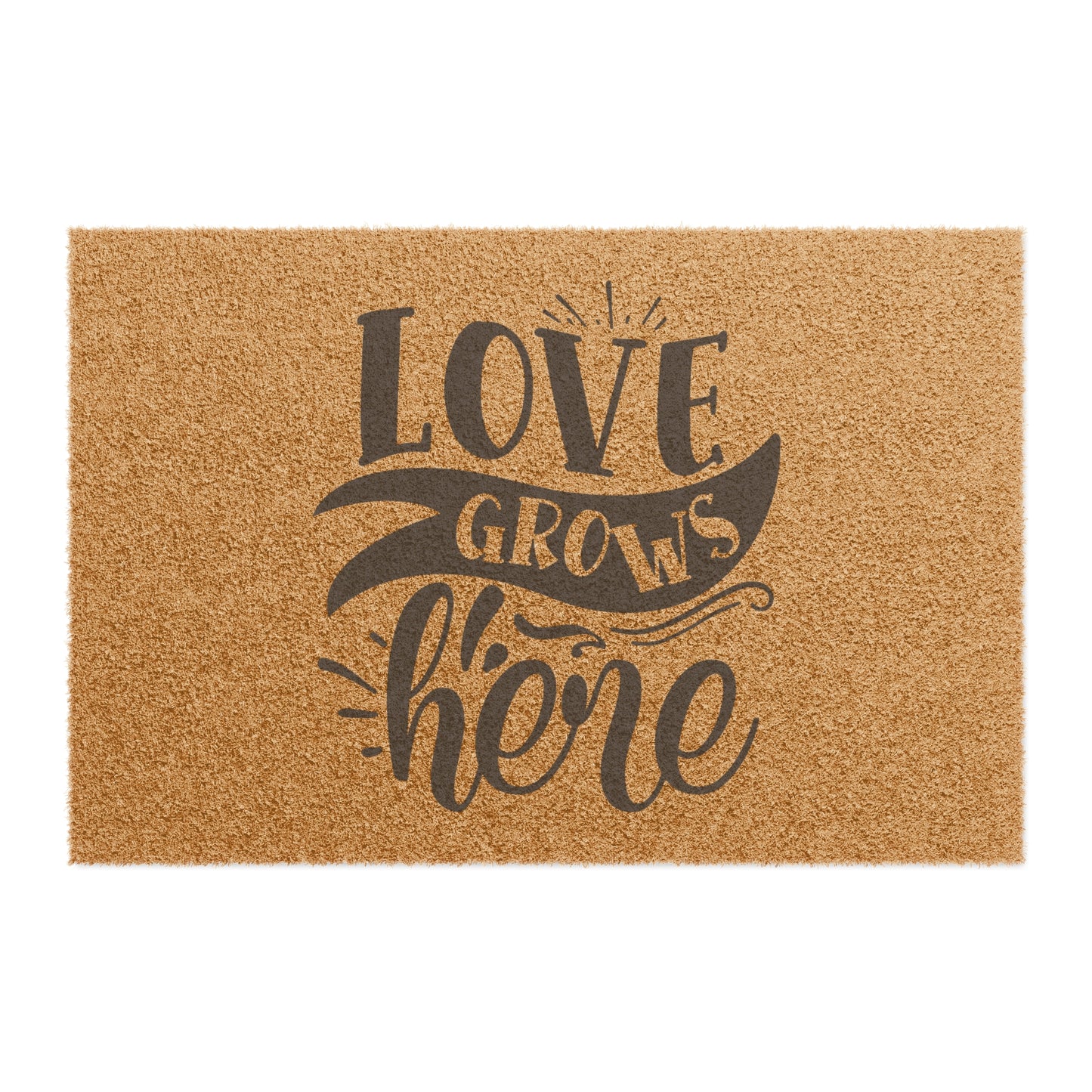 Love Grows Here Doormat