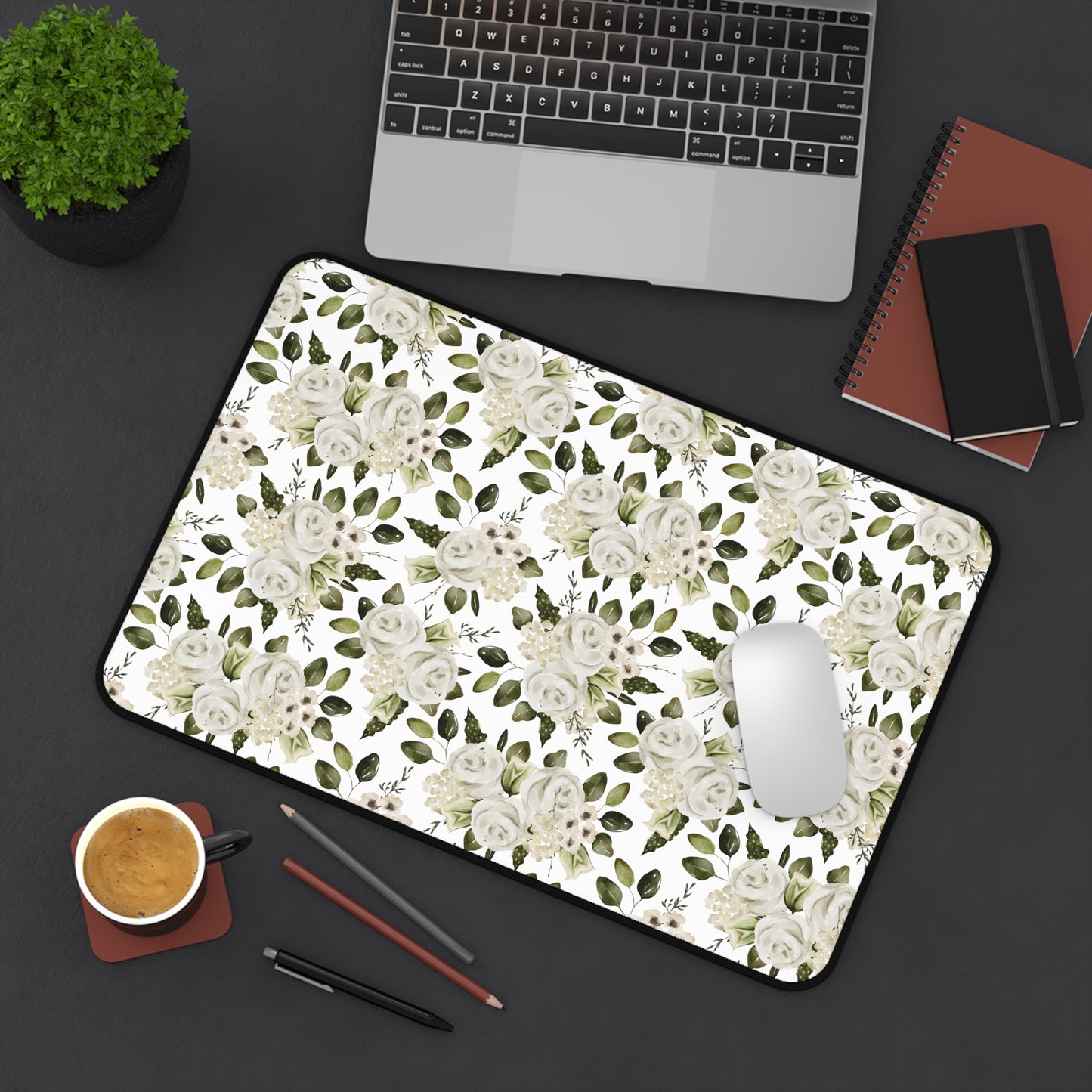 April Floral Desk Mat