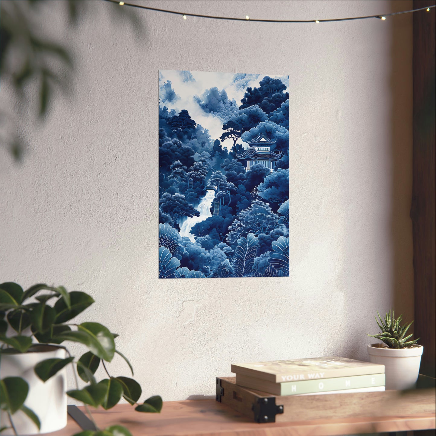 Blue Mountains 2 Matte Vertical Poster