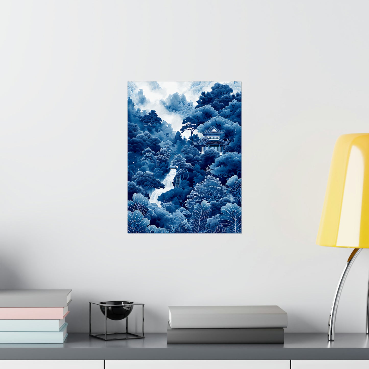 Blue Mountains 2 Matte Vertical Poster