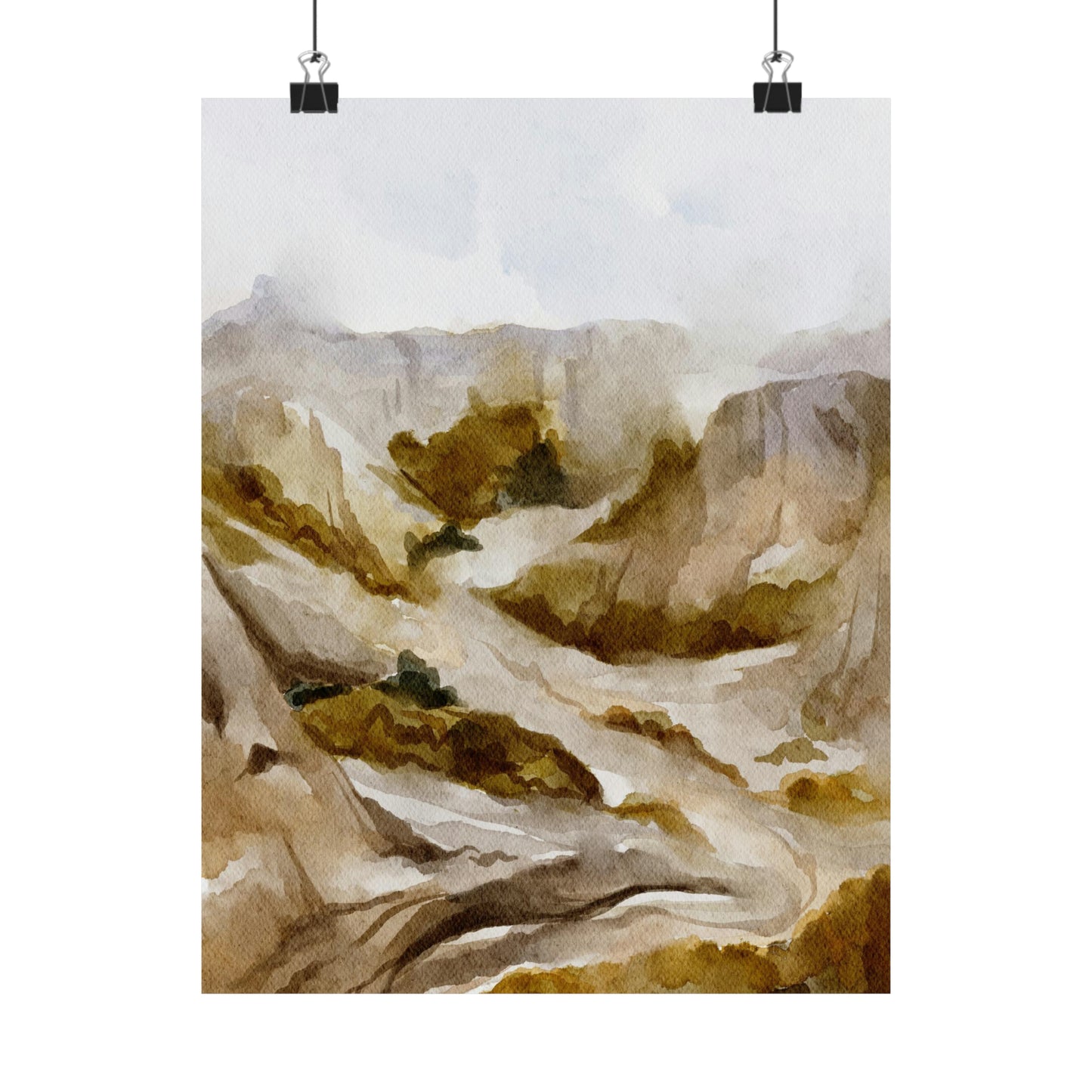 March Landscape Matte Vertical Poster