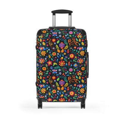 Mexican Floral Suitcase