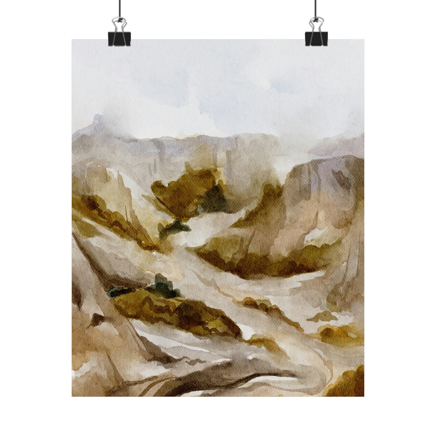 March Landscape Matte Vertical Poster