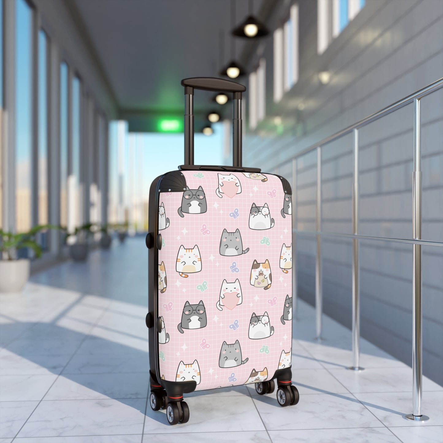 Pink Cats Suitcase