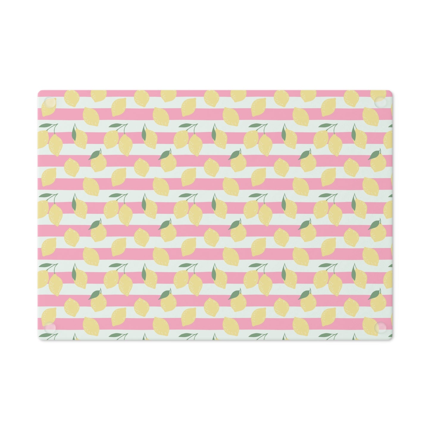 Pink Lemonade Striped Cutting Board