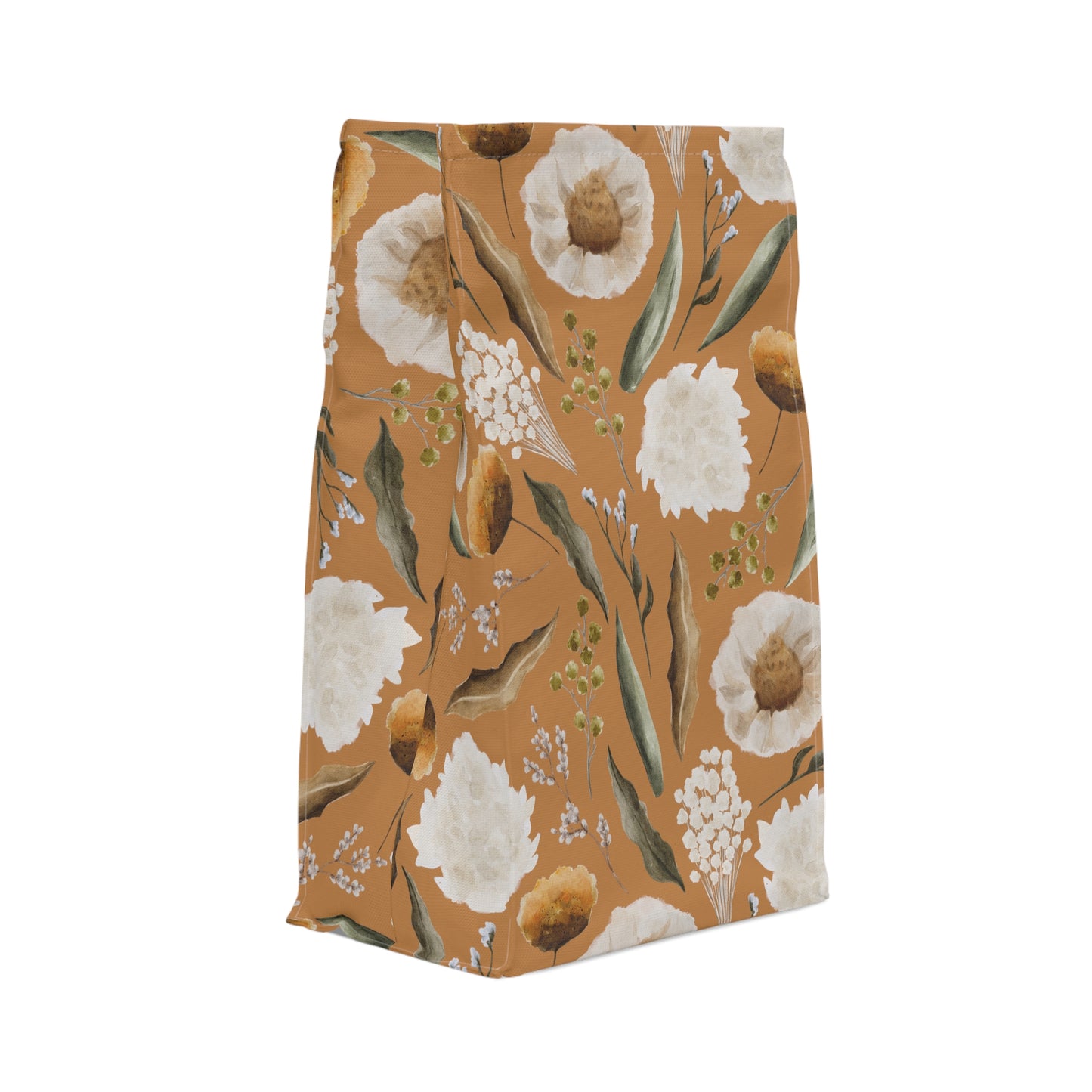 March Floral Polyester Lunch Bag