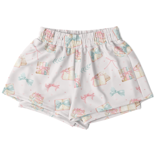 Pink Bow Books Women's 2-in-1 Shorts