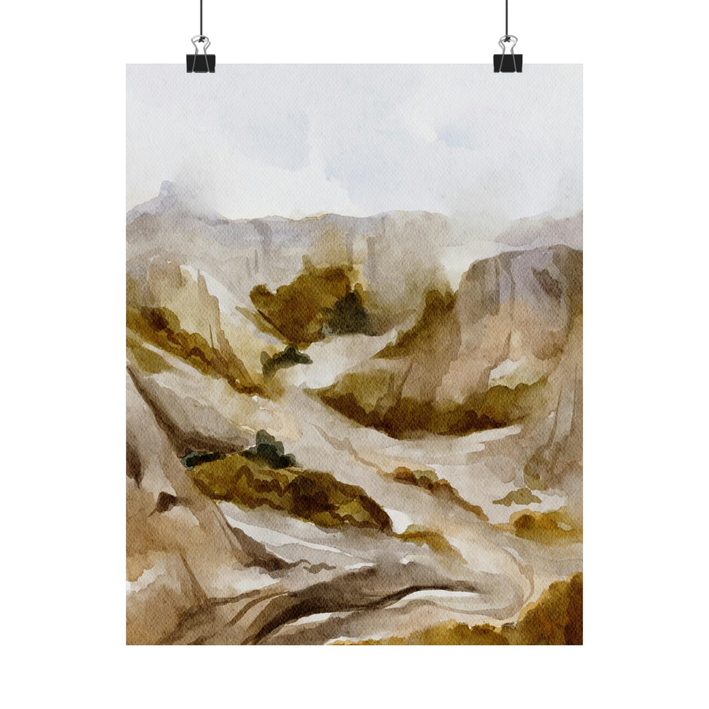 March Landscape Matte Vertical Poster