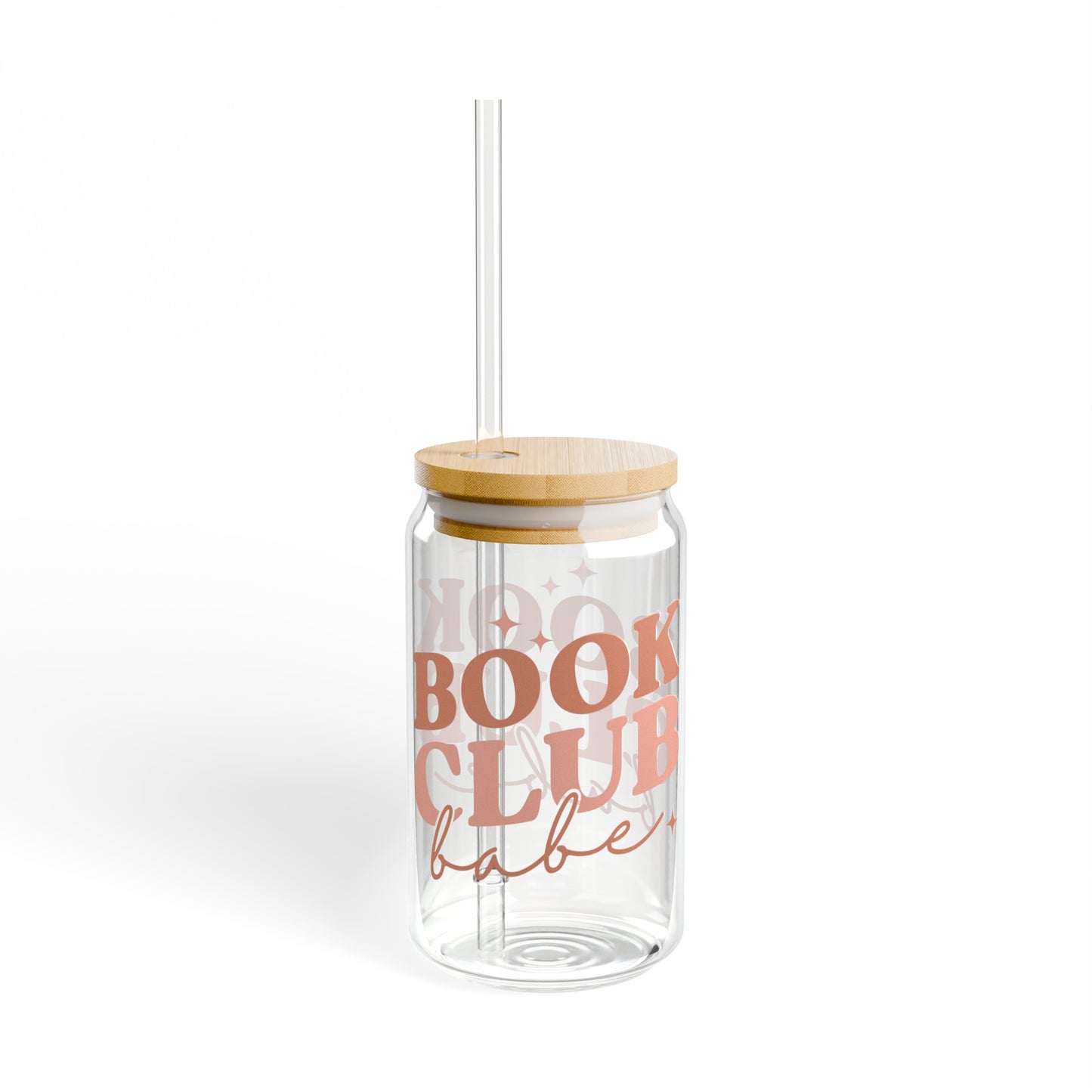 Book Club Babe Sipper Glass, 16oz