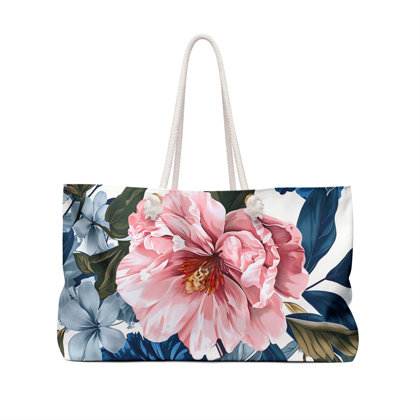 Tropical Floral Weekender Bag