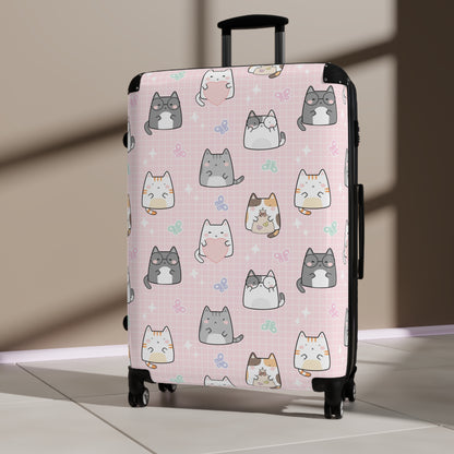 Pink Cats Suitcase