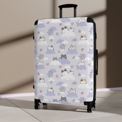 Cat Clouds Suitcase