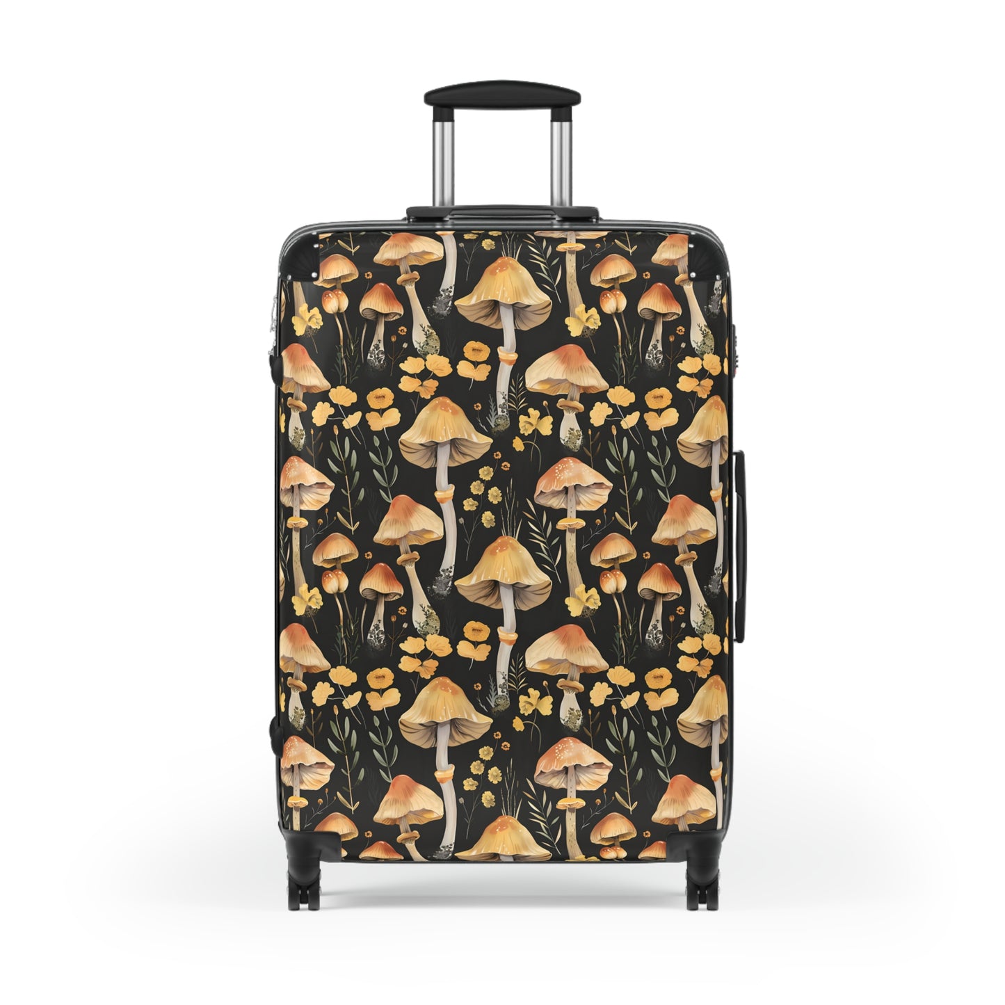 Yellow Mushroom Suitcase