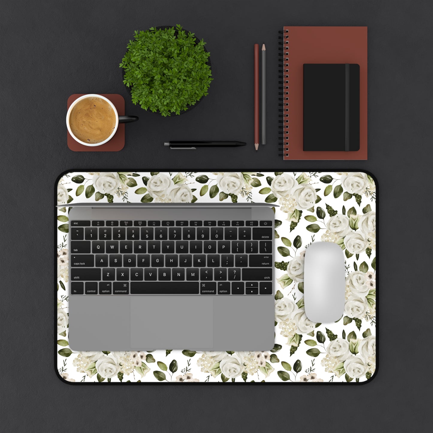 April Floral Desk Mat