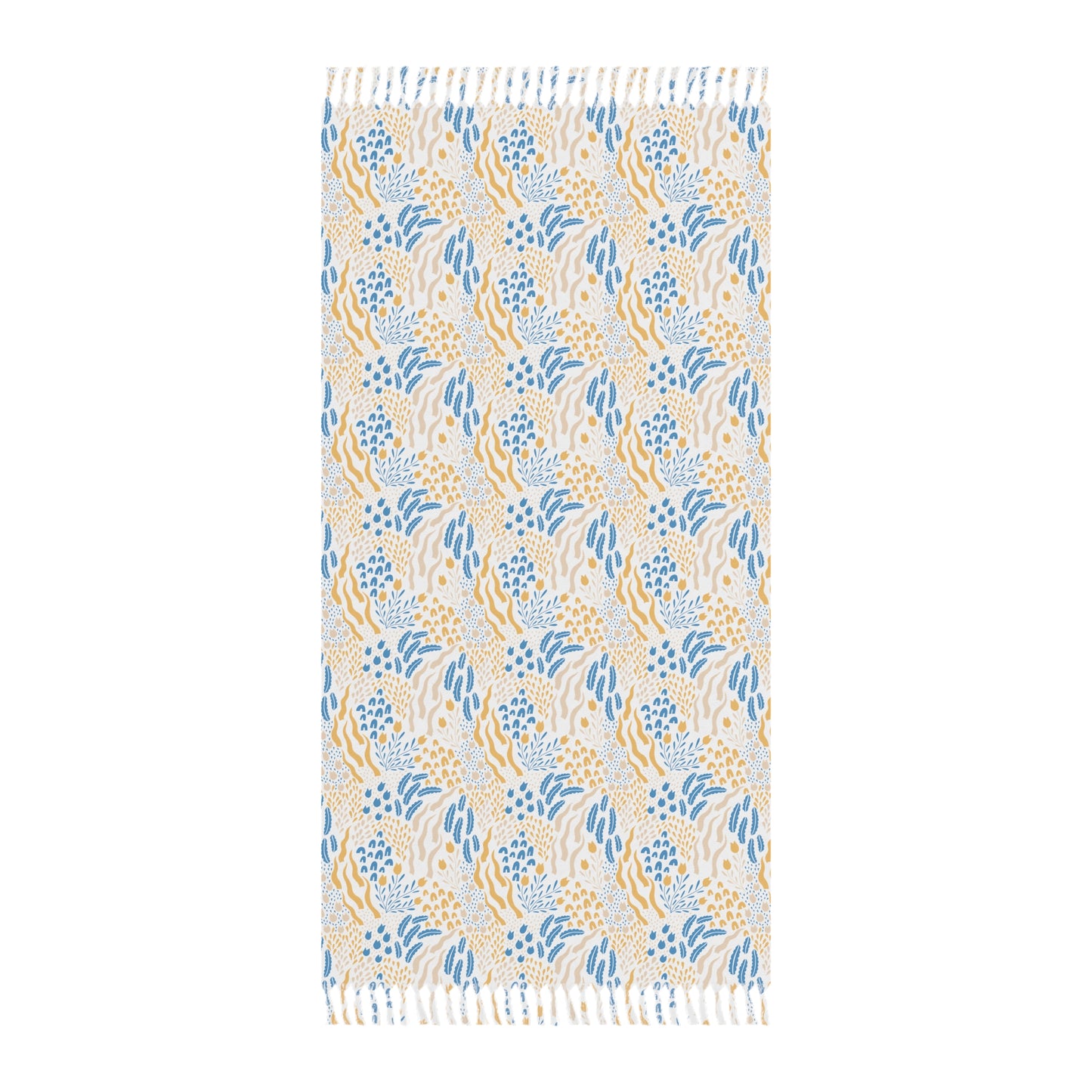 Yellow & Blue All Over Boho Beach Cloth