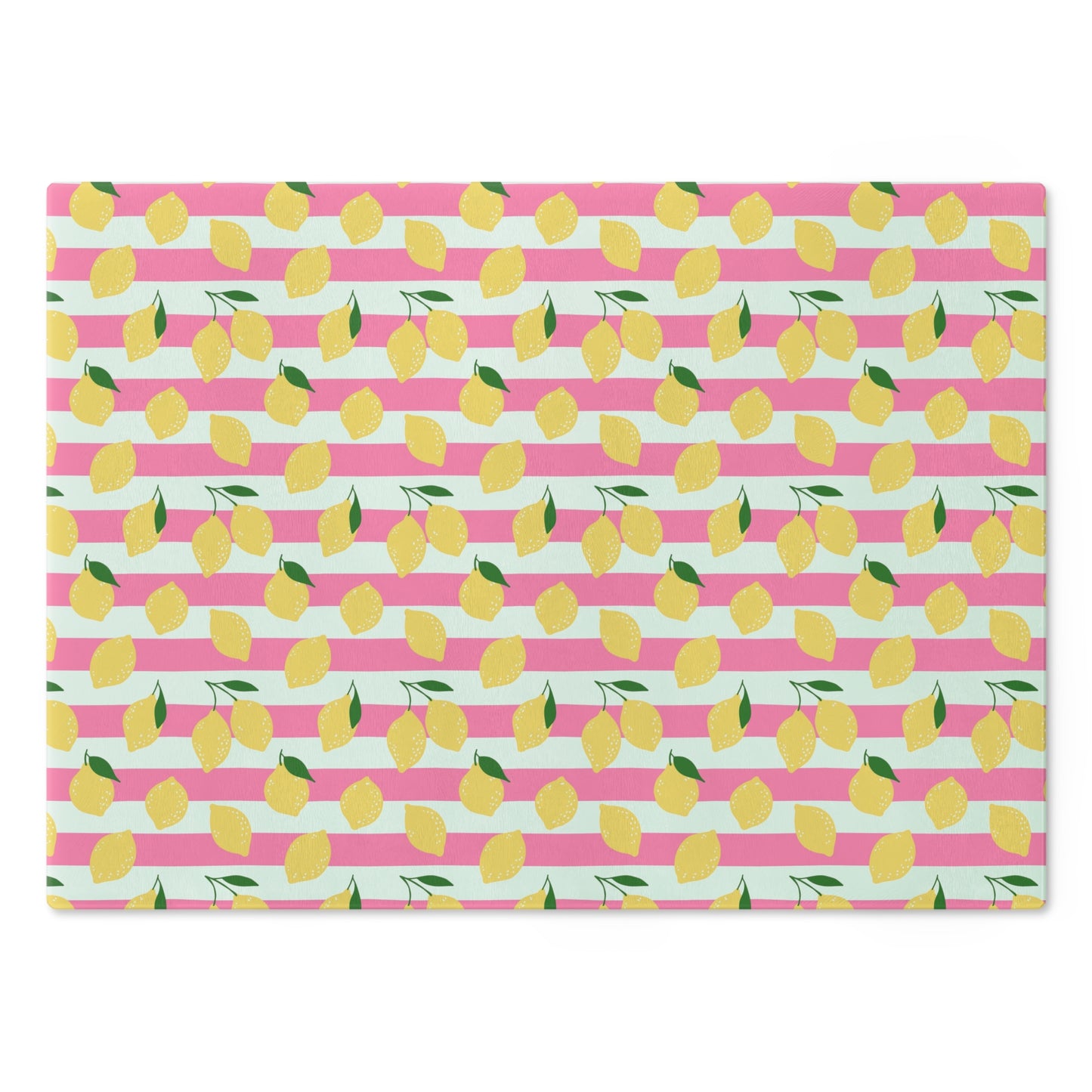 Pink Lemonade Striped Cutting Board