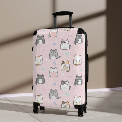 Pink Cats Suitcase