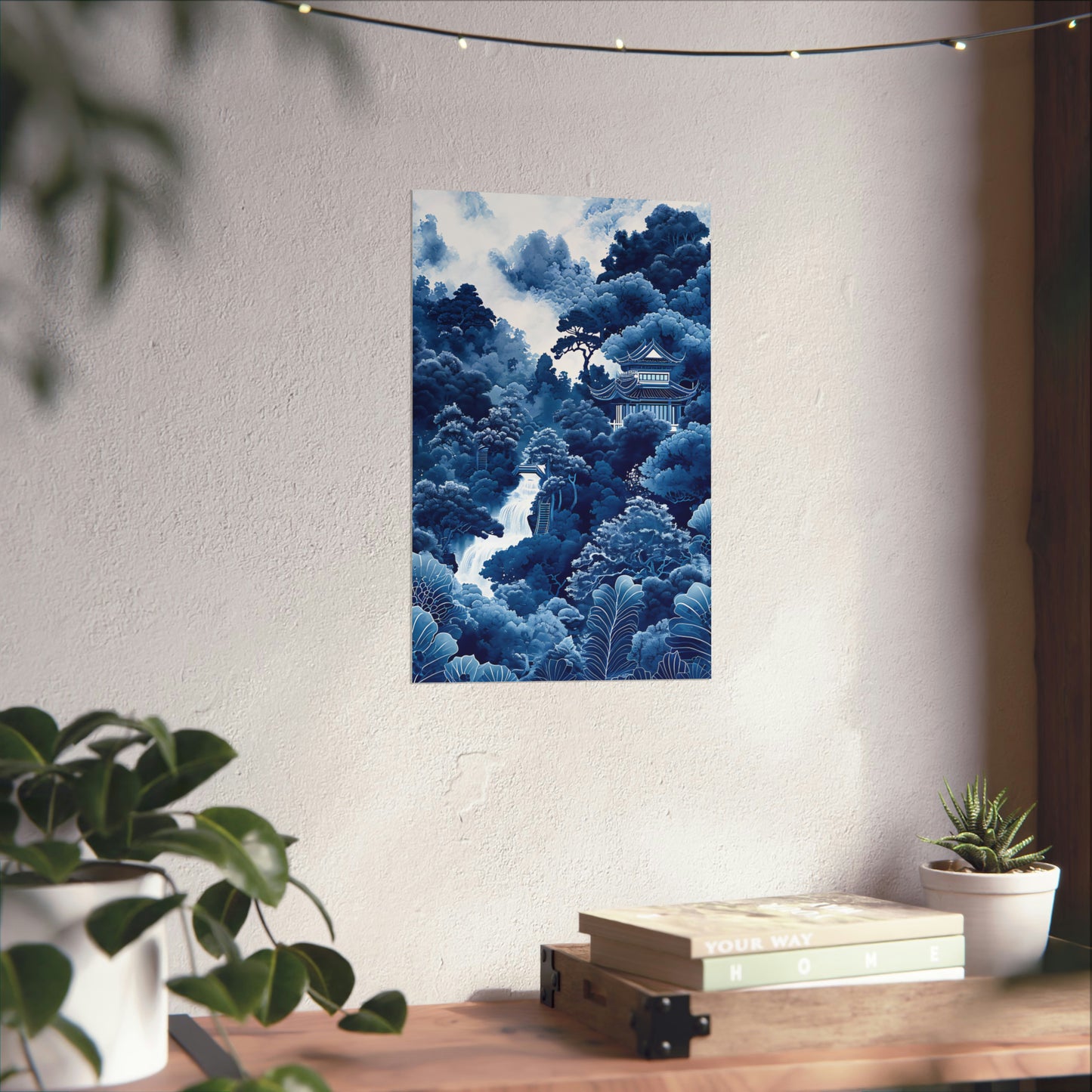 Blue Mountains 2 Matte Vertical Poster