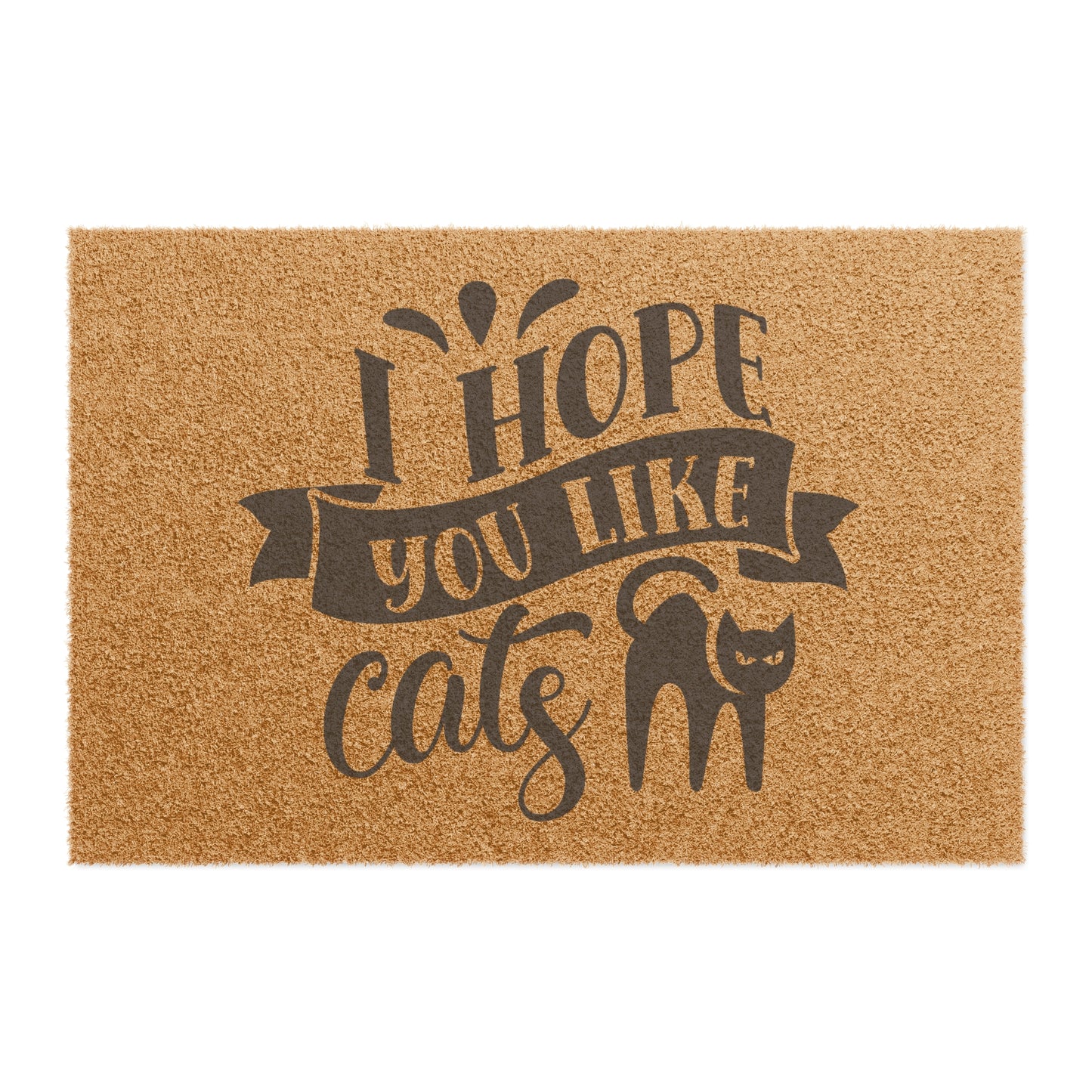 I Hope You Like Cats Doormat