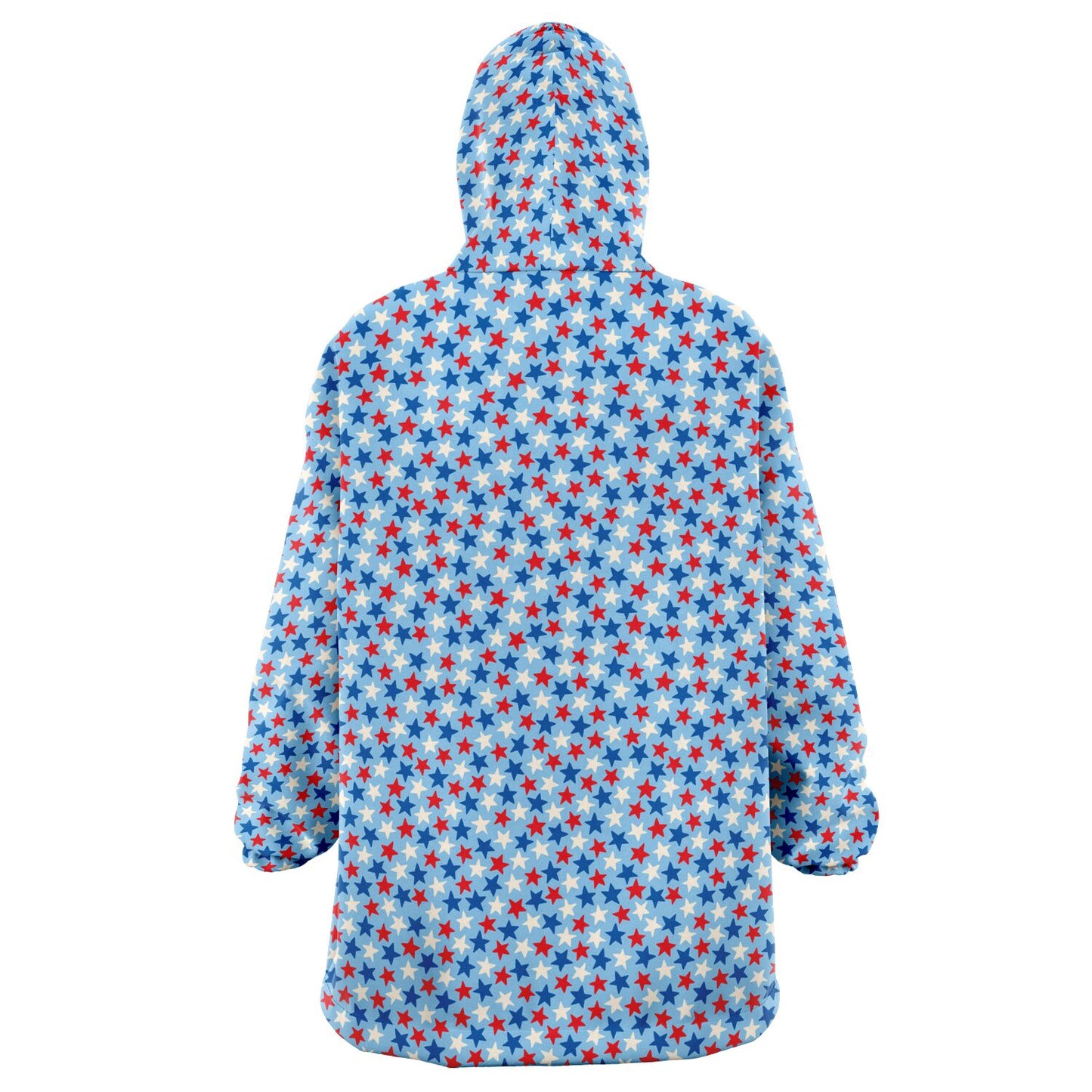 Red and Blue Stars Snug Hoodie