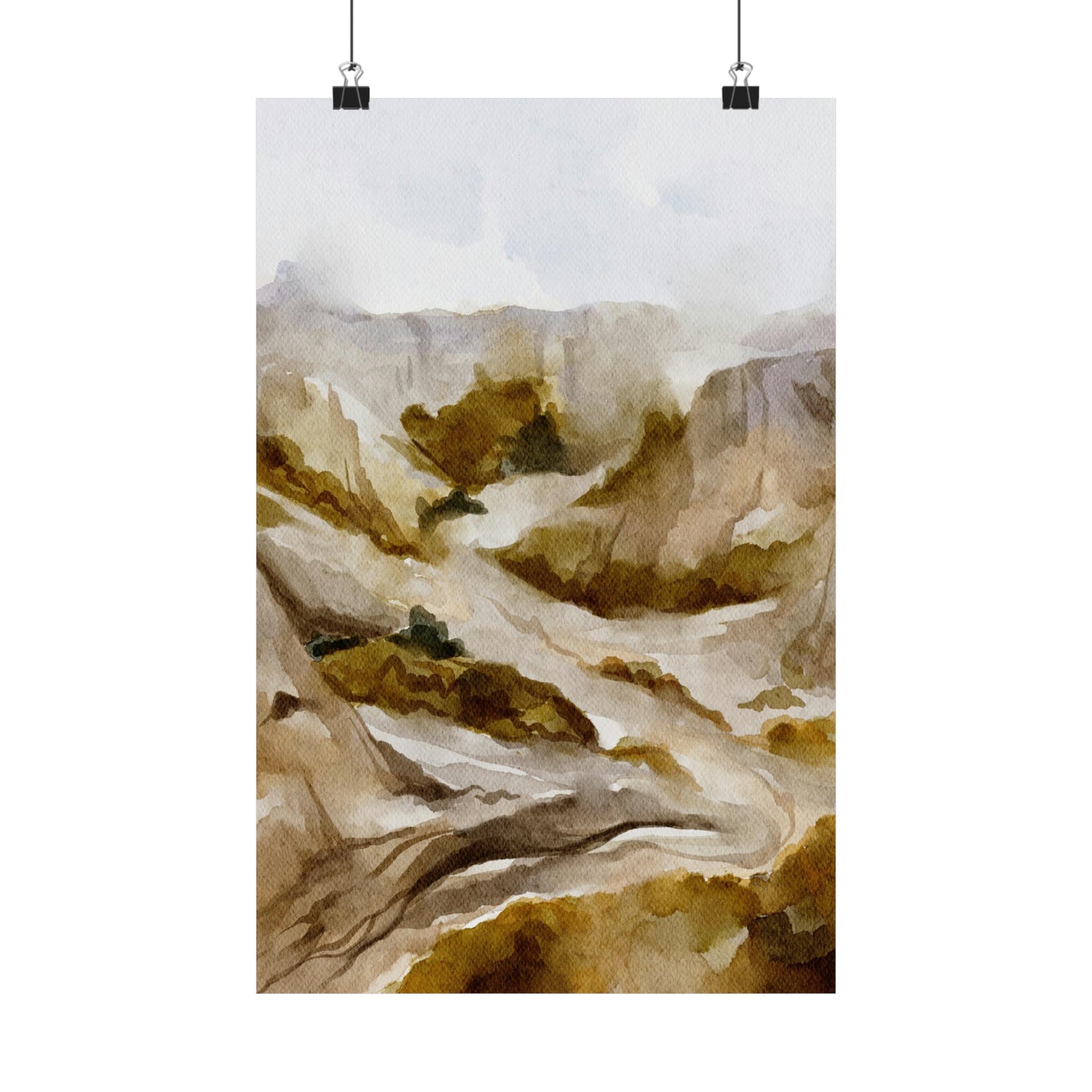 March Landscape Matte Vertical Poster