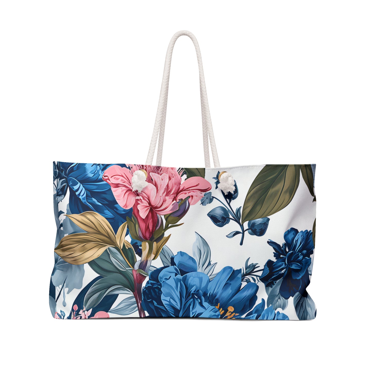 Tropical Floral Weekender Bag