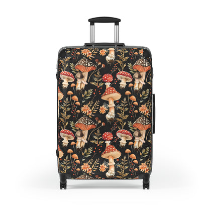 Red Mushroom Suitcase