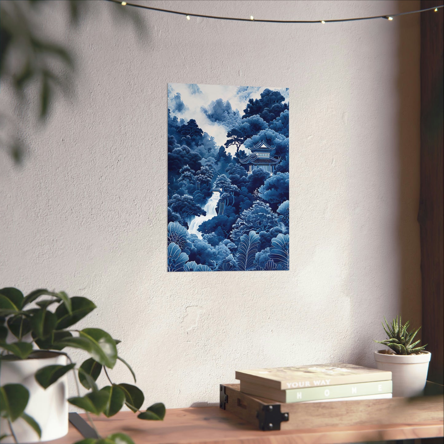 Blue Mountains 2 Matte Vertical Poster