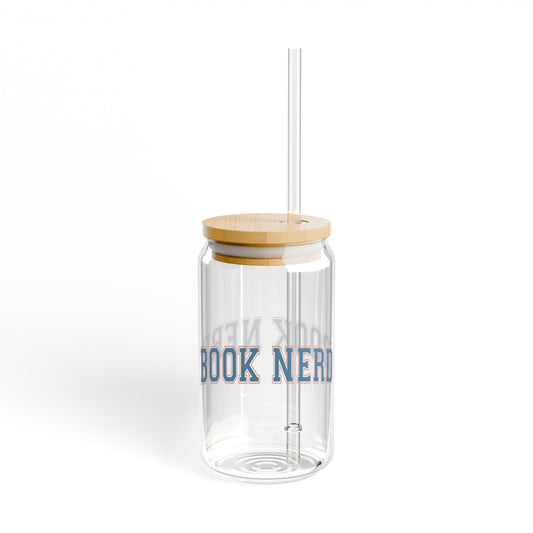 Book Nerd Sipper Glass, 16oz