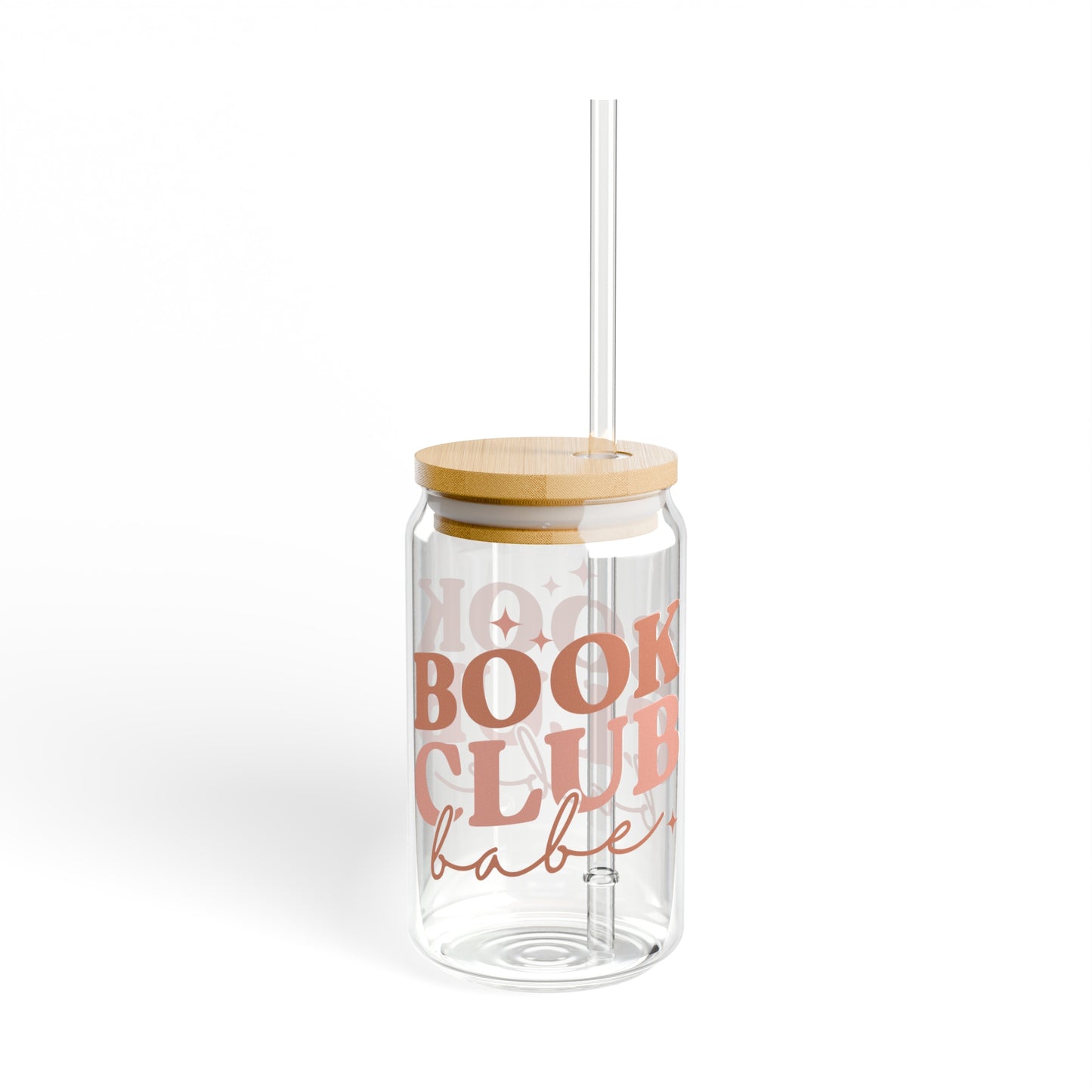 Book Club Babe Sipper Glass, 16oz