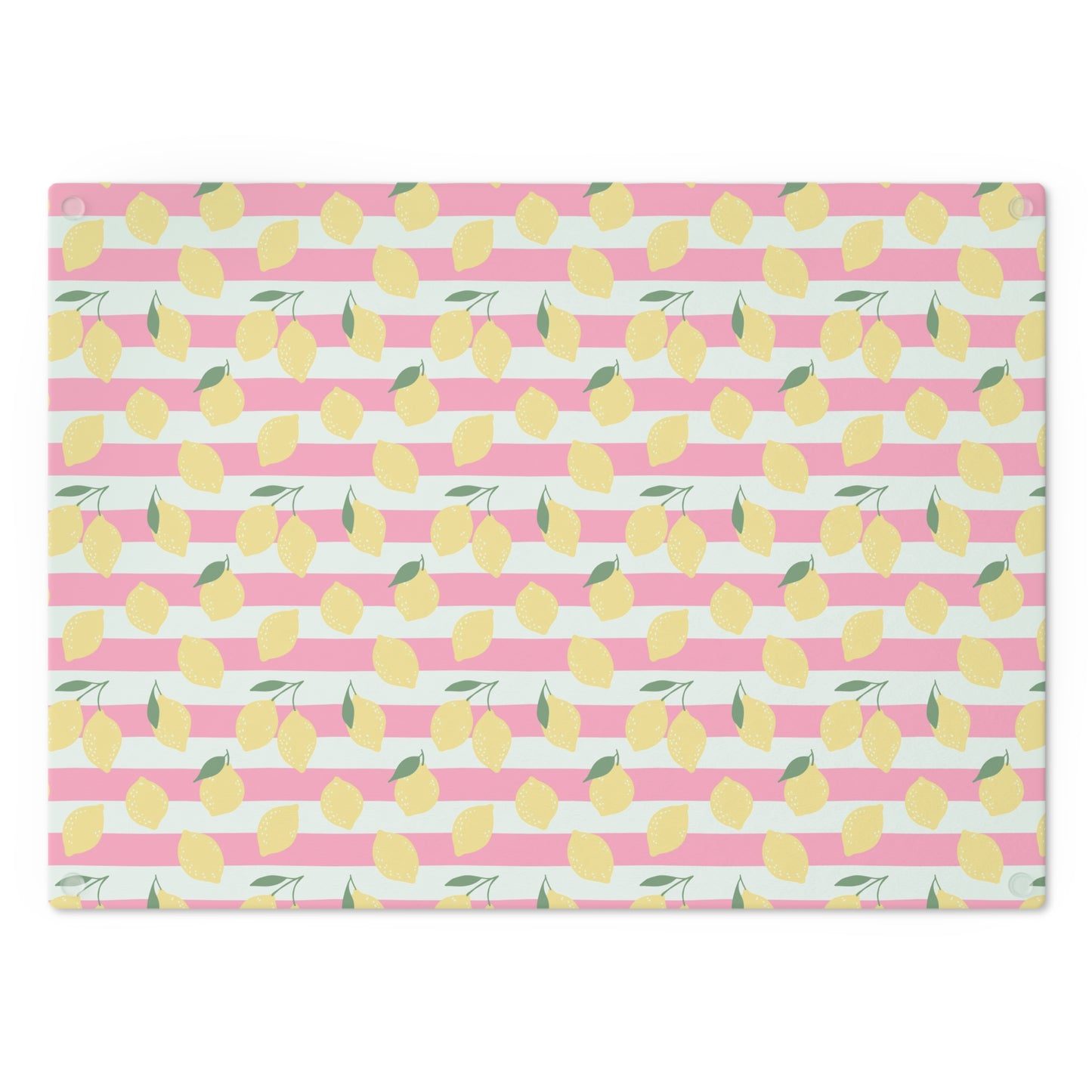 Pink Lemonade Striped Cutting Board