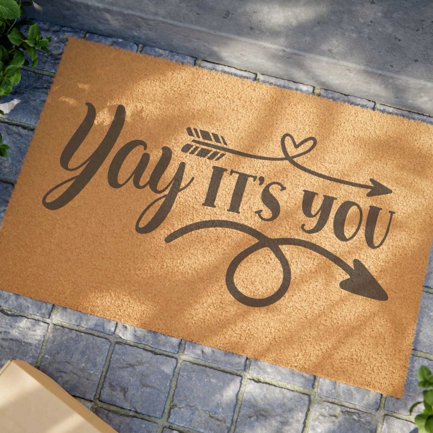 Yay It's You Doormat