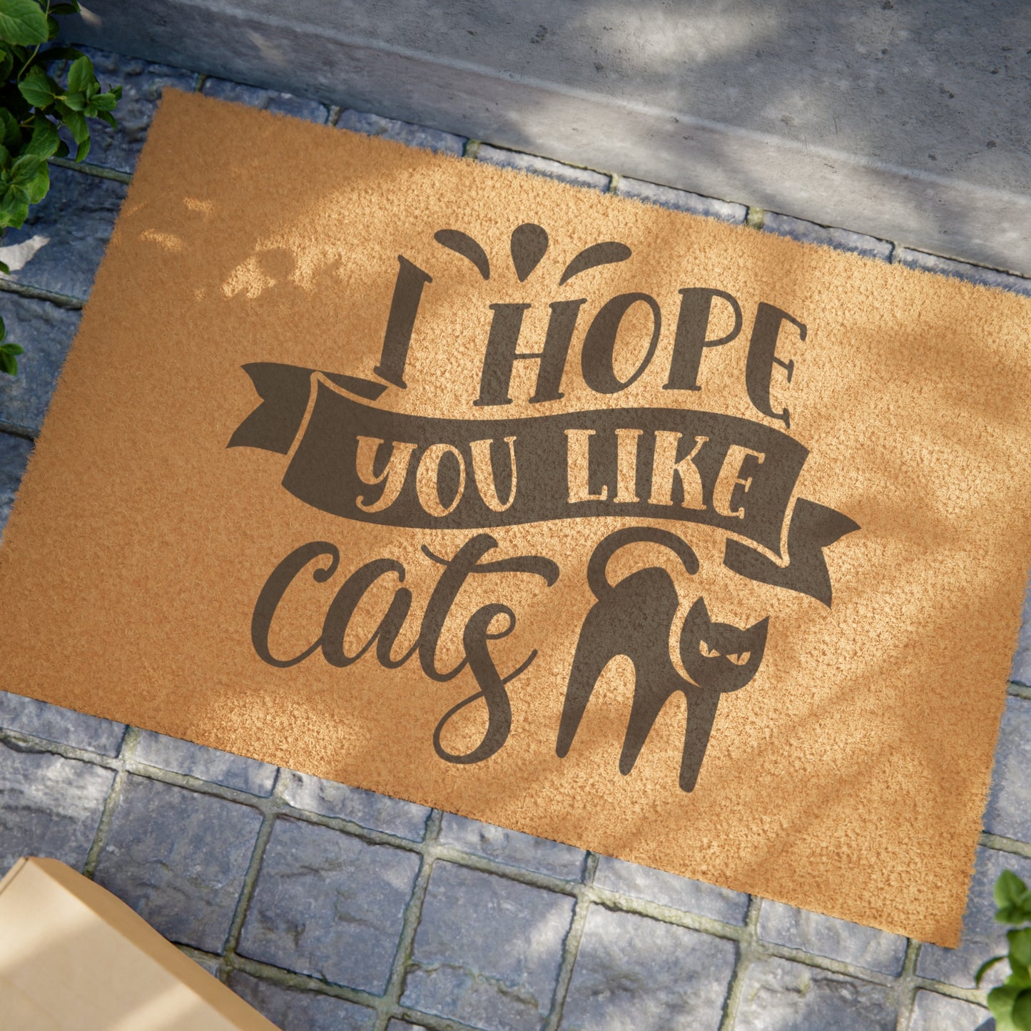 I Hope You Like Cats Doormat