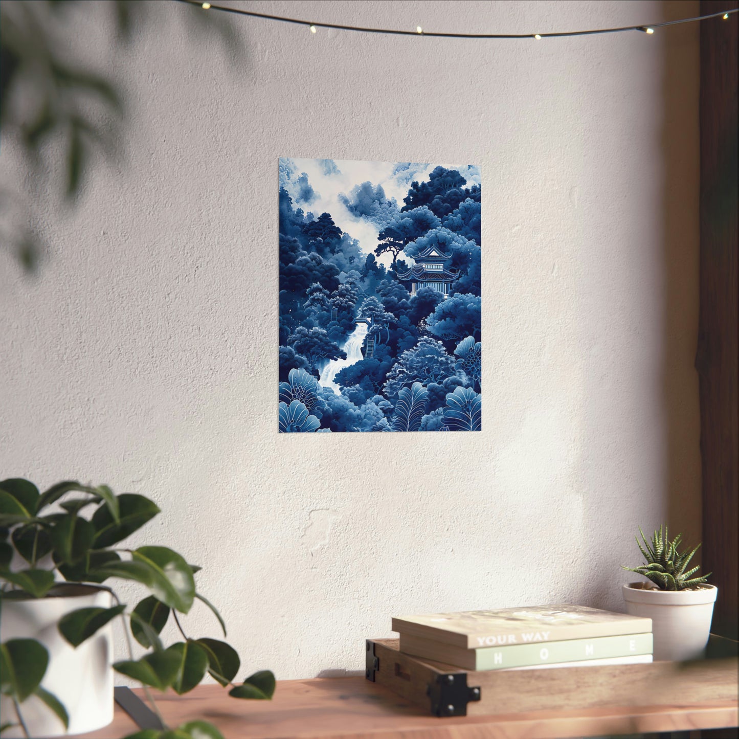 Blue Mountains 2 Matte Vertical Poster